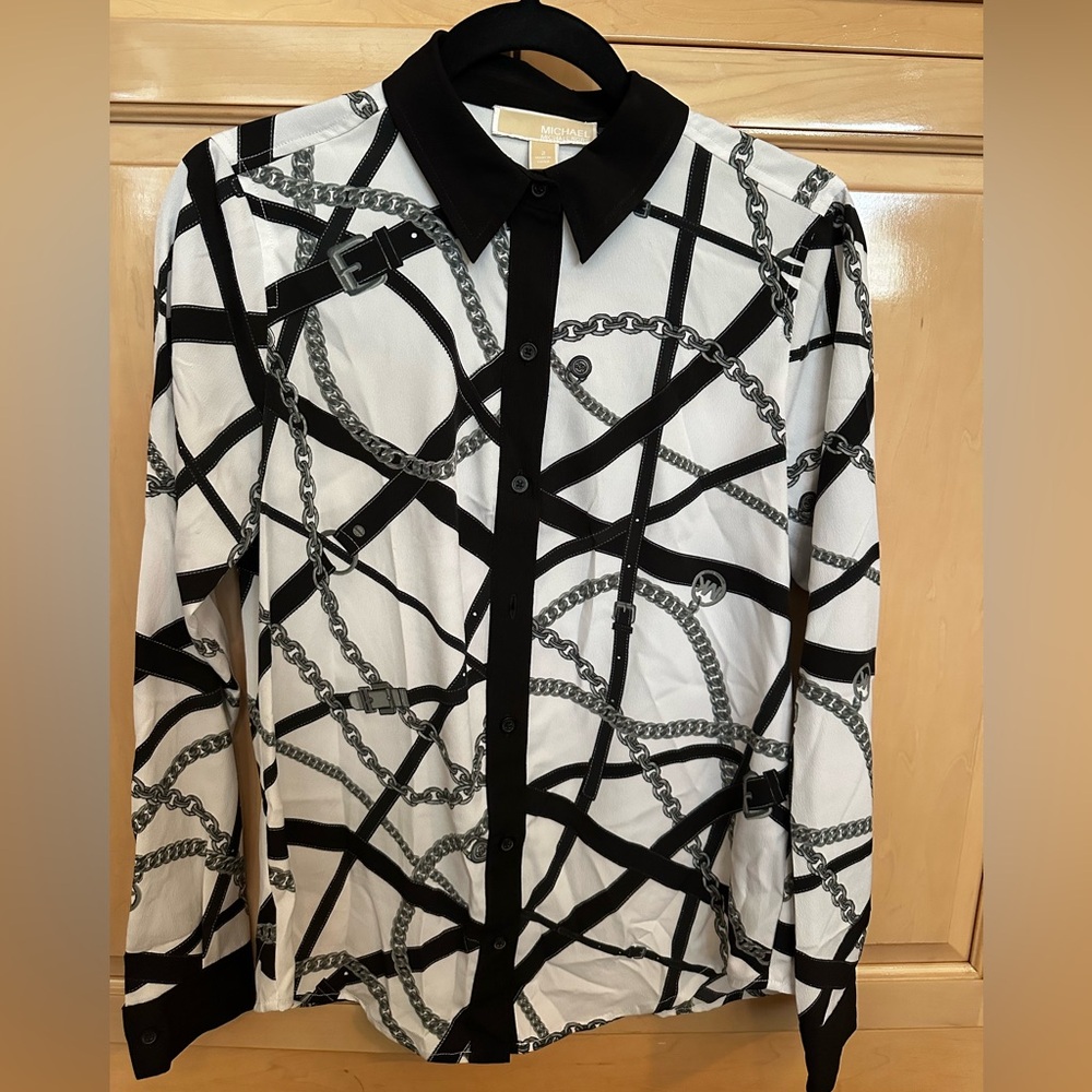 Michael Kors Long Sleeve Blouse - Size 2